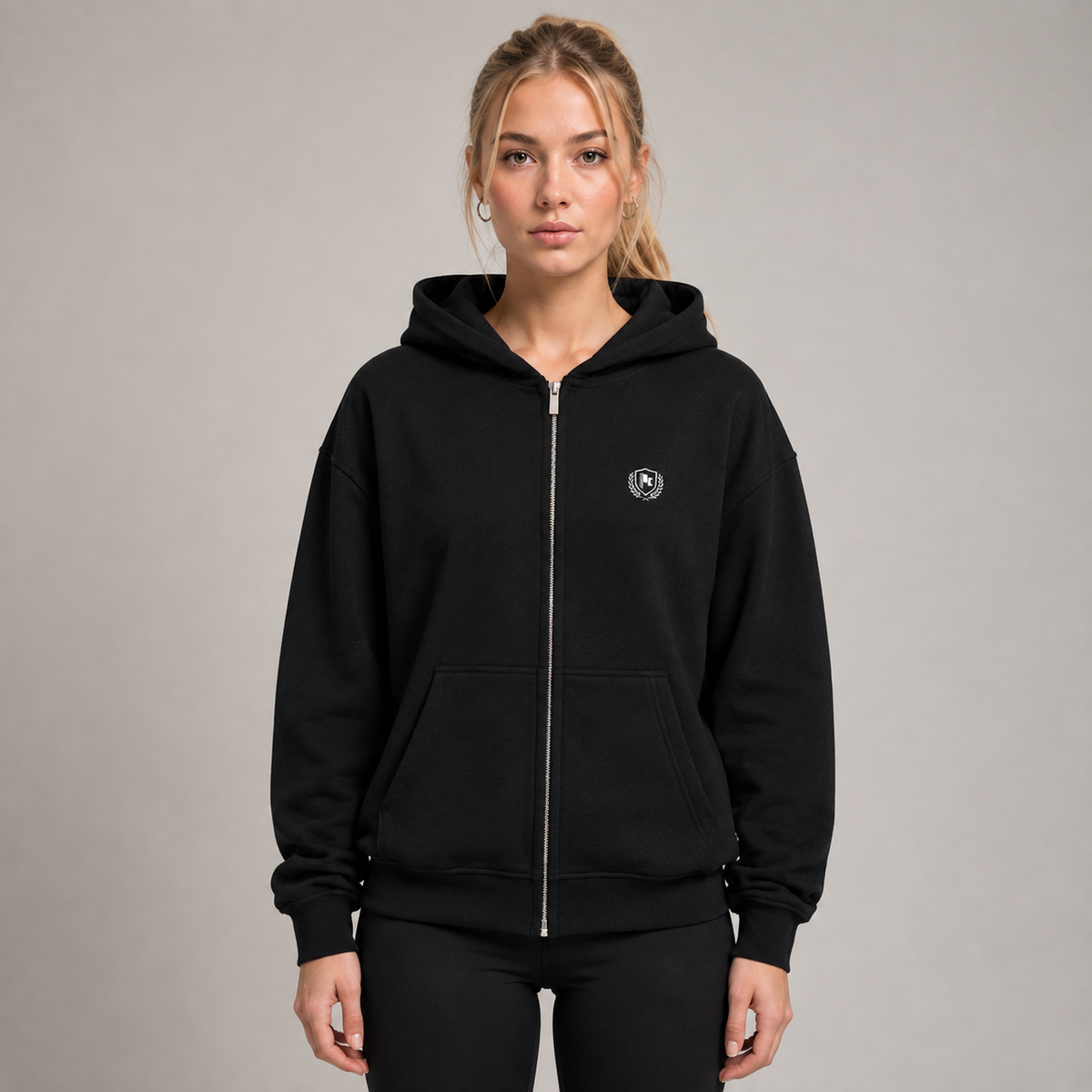 Overnative Oversized Zipper Hoodie 🇷🇺